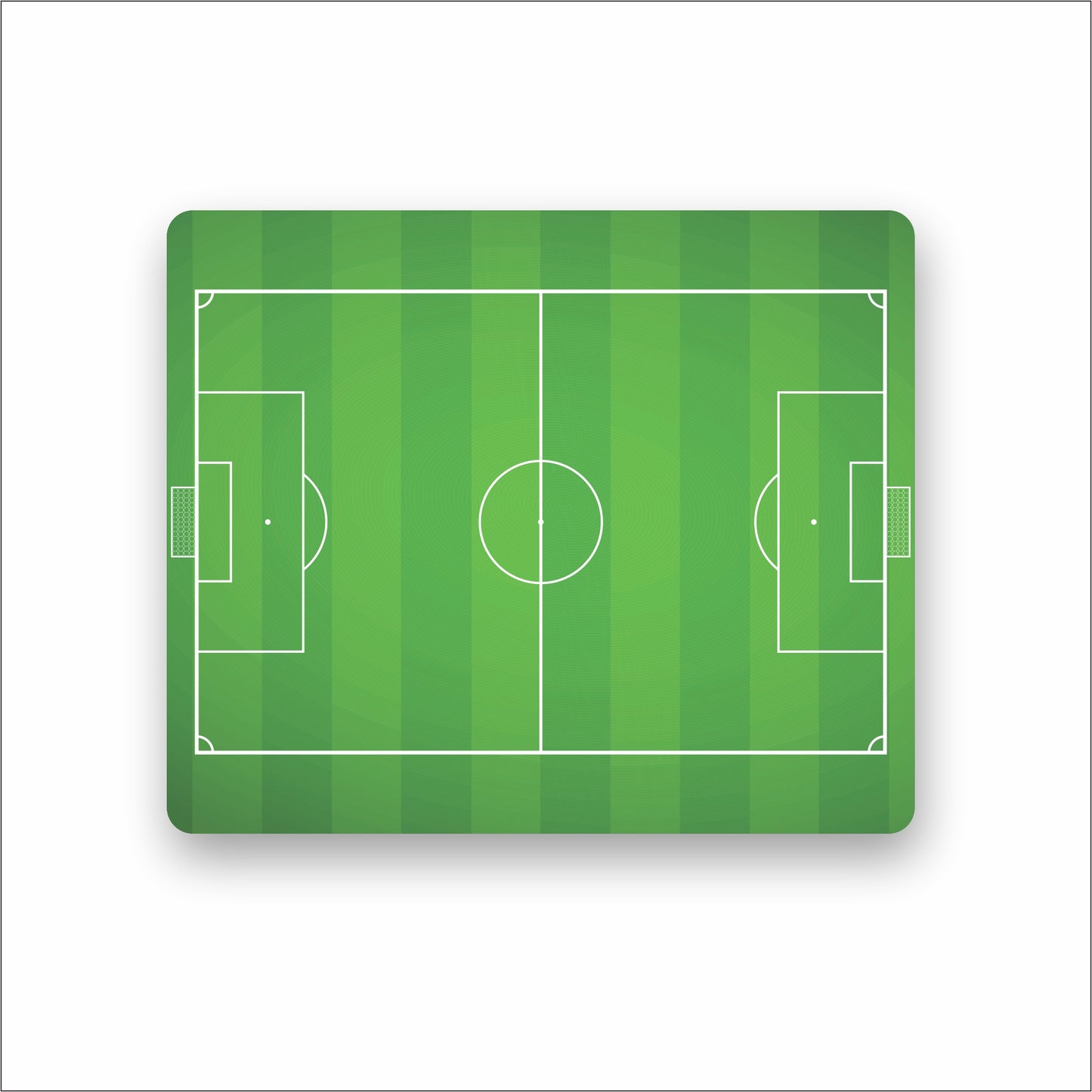Soccer Field Mouse Pad