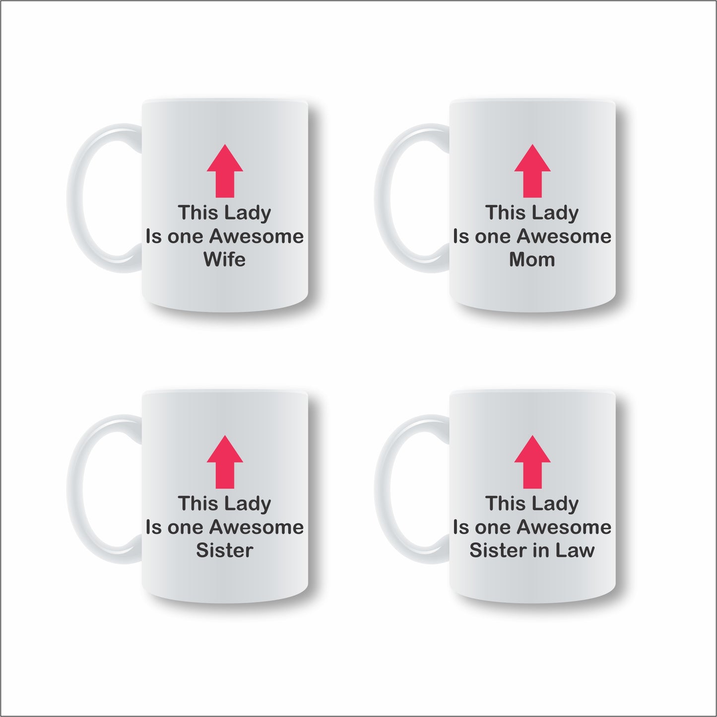 This Lady is Awesome Mug Set