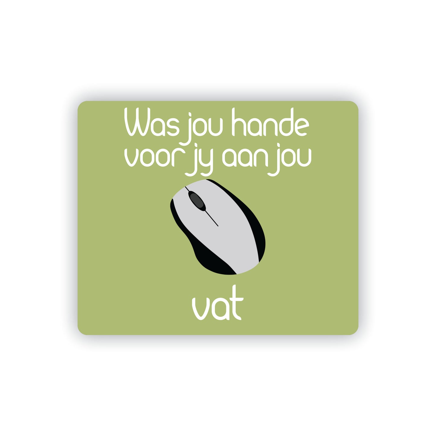 Was jou Hande Mouse Pad