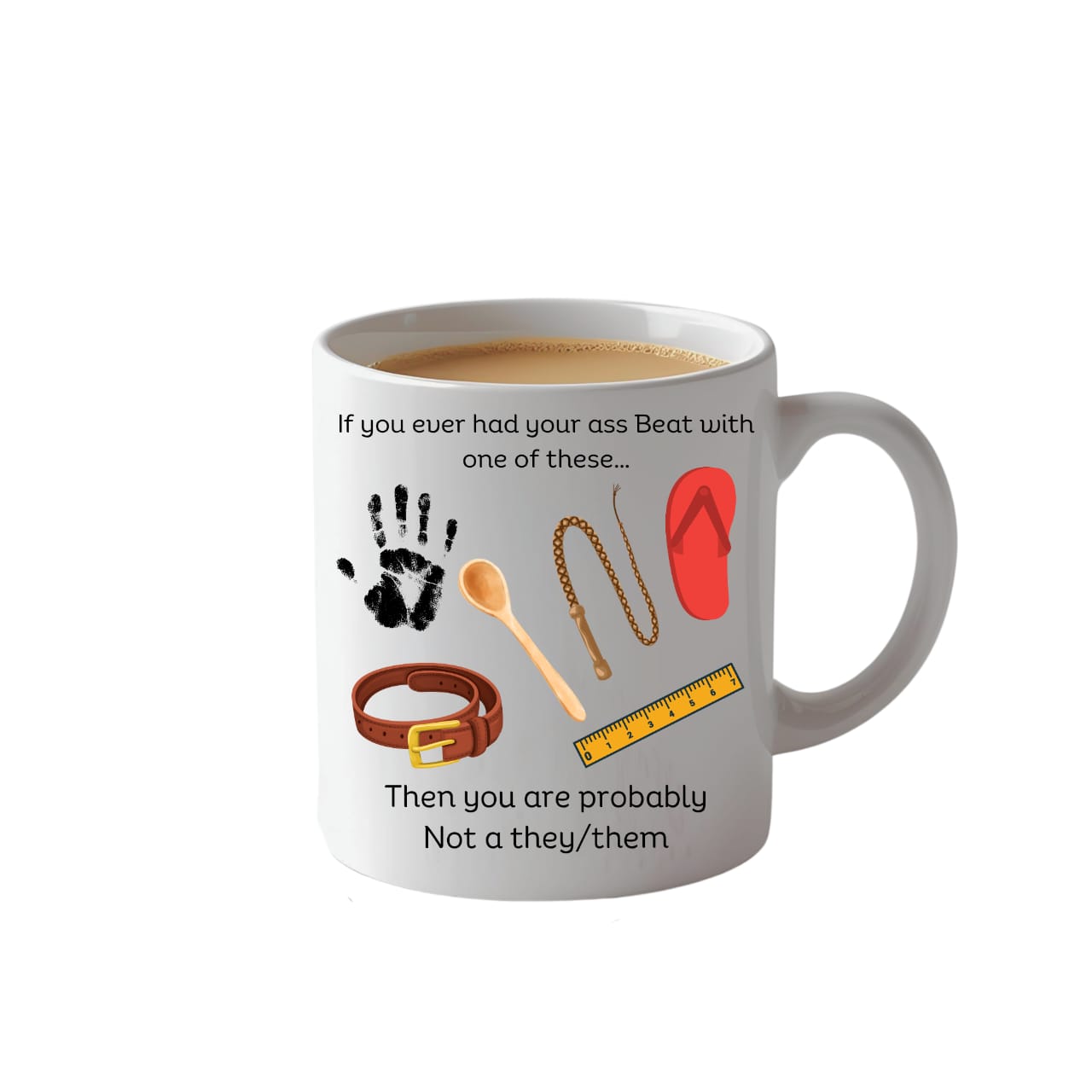 Beaten by one of these... Mug
