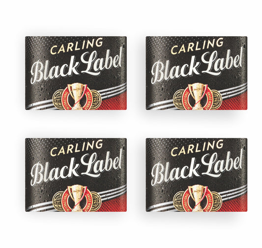 Black Label Beer Themed Placemats