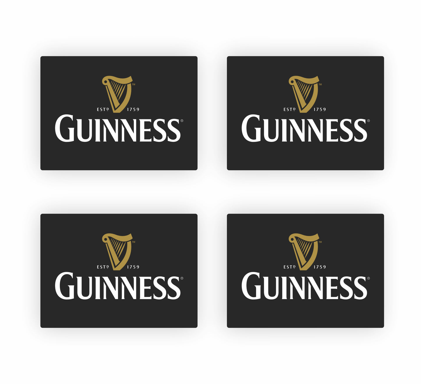 Guinness Beer Themed Placemats