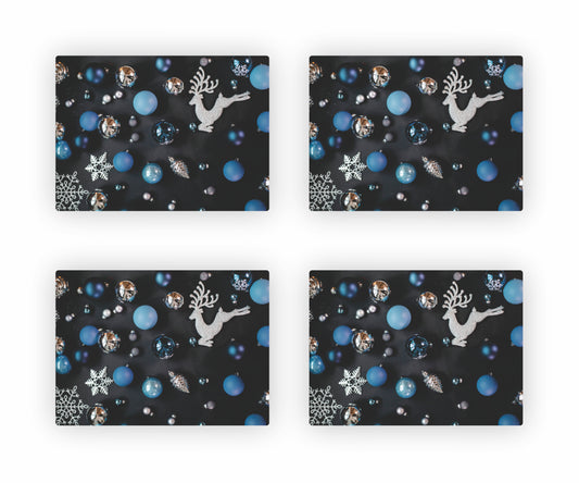 Blue Christmas Themed Placemats 1