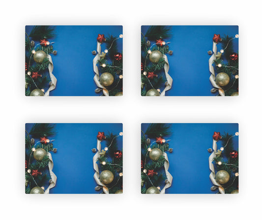 Blue Christmas Themed Placemats 4