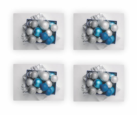 Blue Christmas Themed Placemats 5