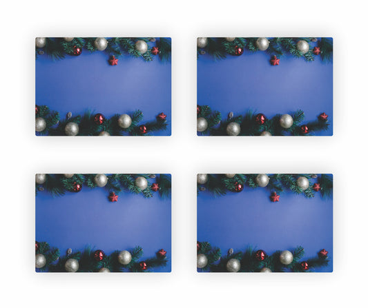 Blue Christmas Themed Placemats 6
