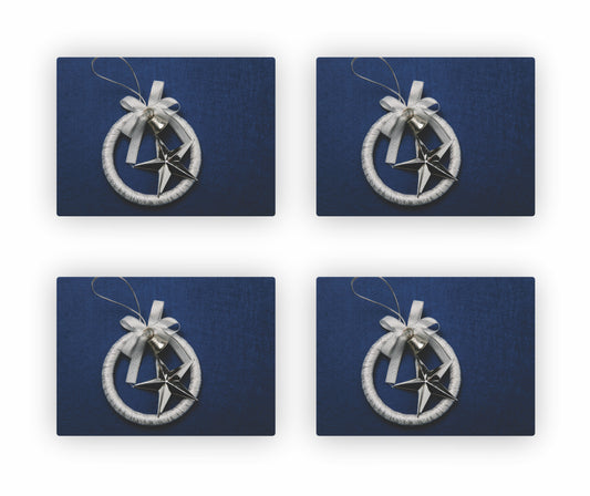 Blue Christmas Themed Placemats 7