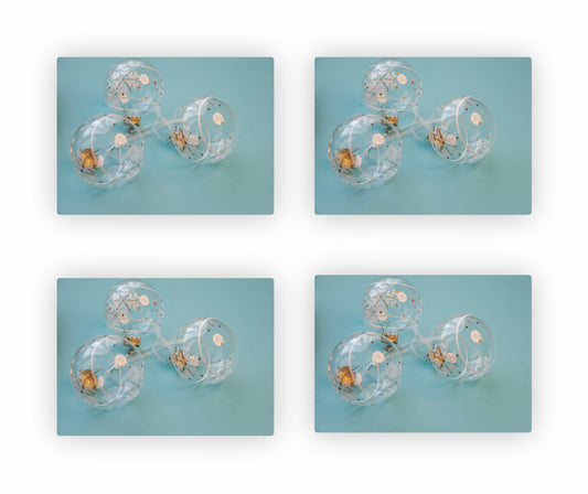 Blue Christmas Themed Placemats 8