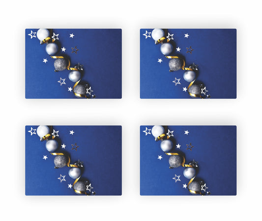 Blue Christmas Themed Placemats 9