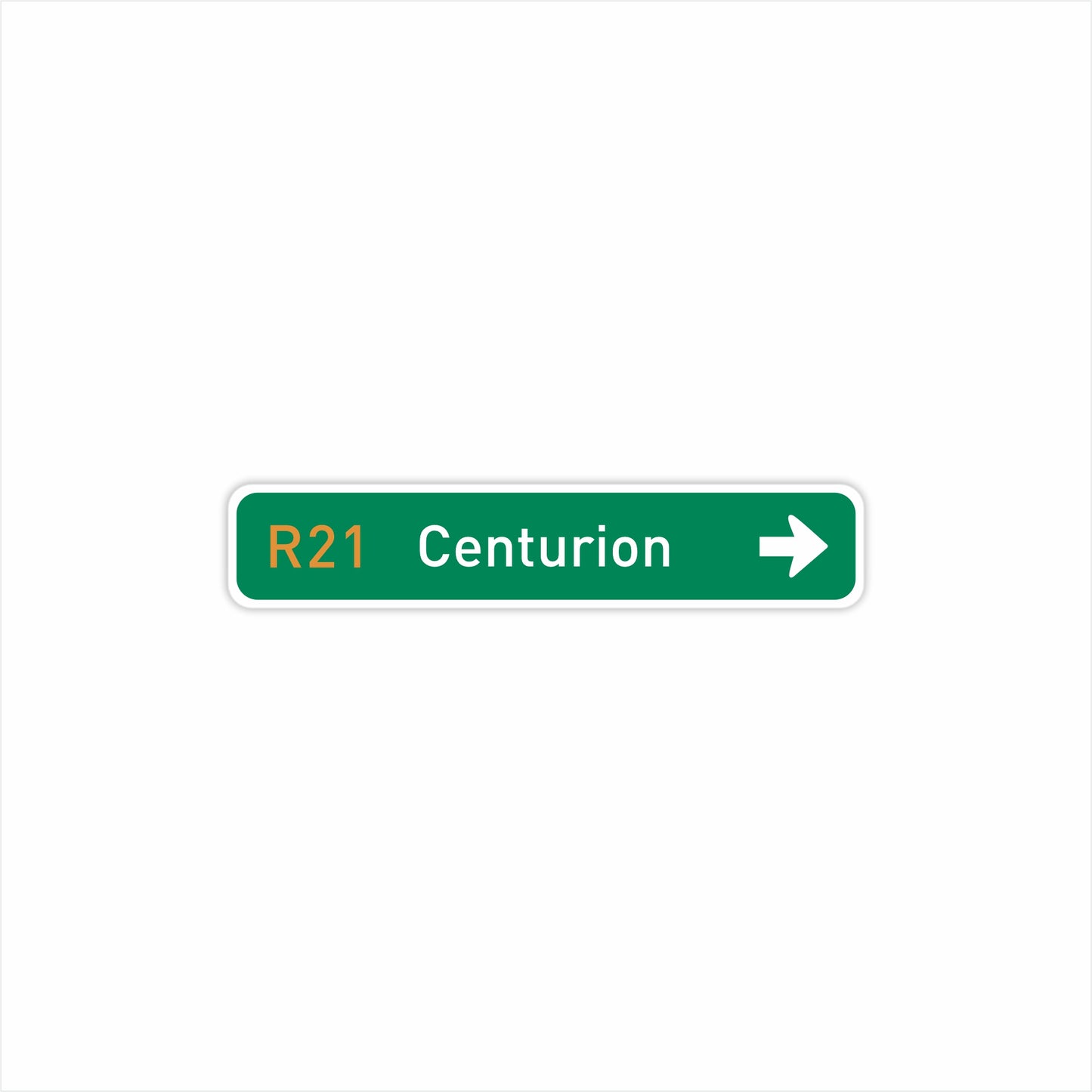 Centurion Direction Fridge Magnet