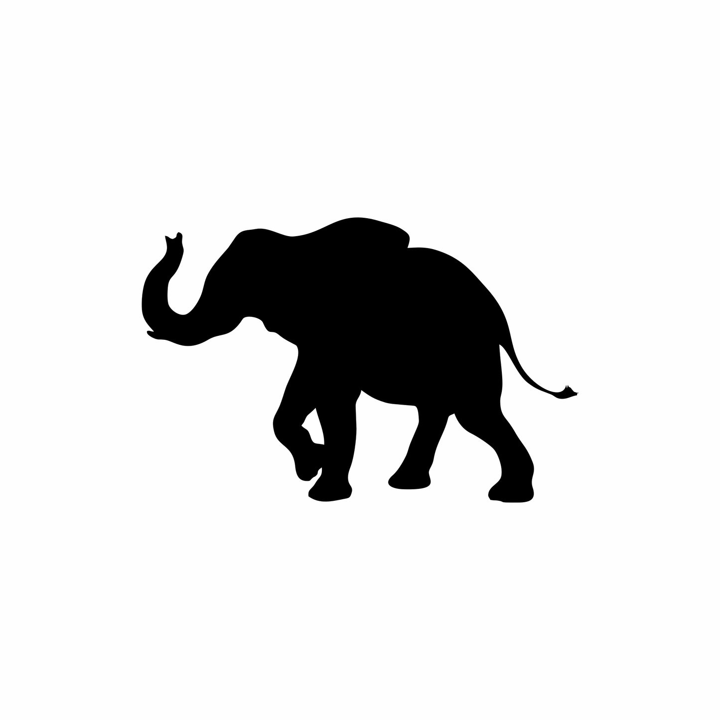 Elephant Vehicle Sticker