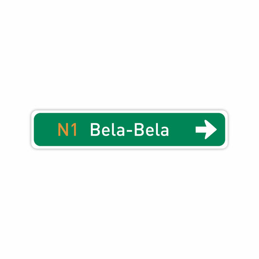 Bela-Bela | Direction Fridge Magnet