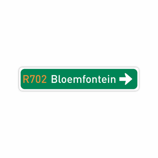 Bloemfontein | Direction Fridge Magnet