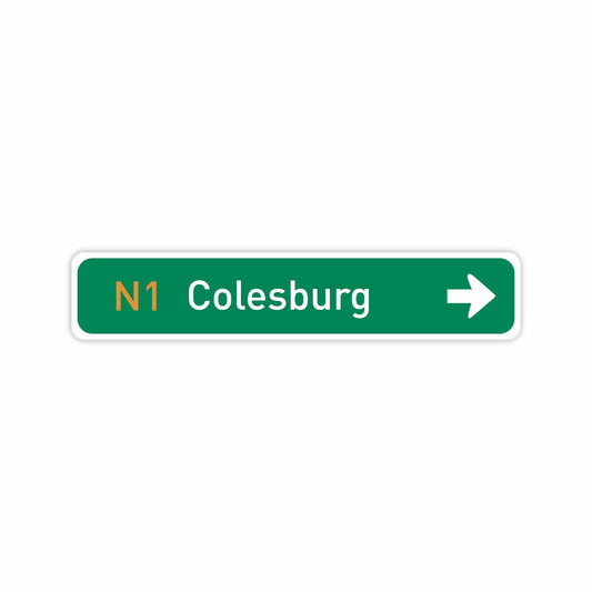 Colesberg | Direction Fridge Magnet