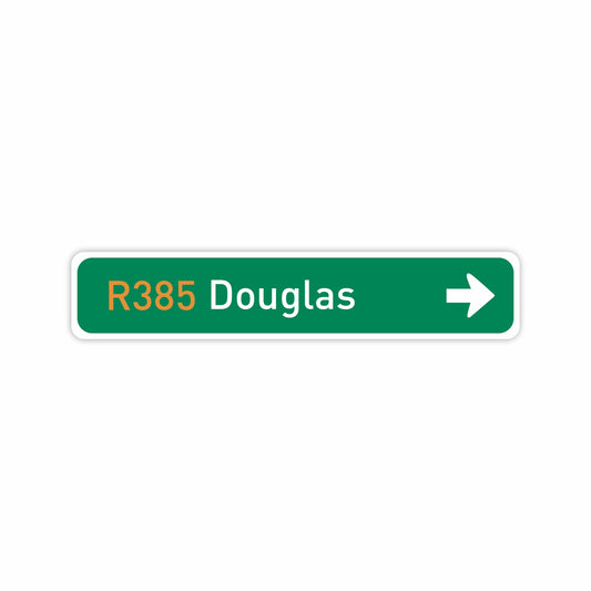 Douglas | Direction Fridge Magnet