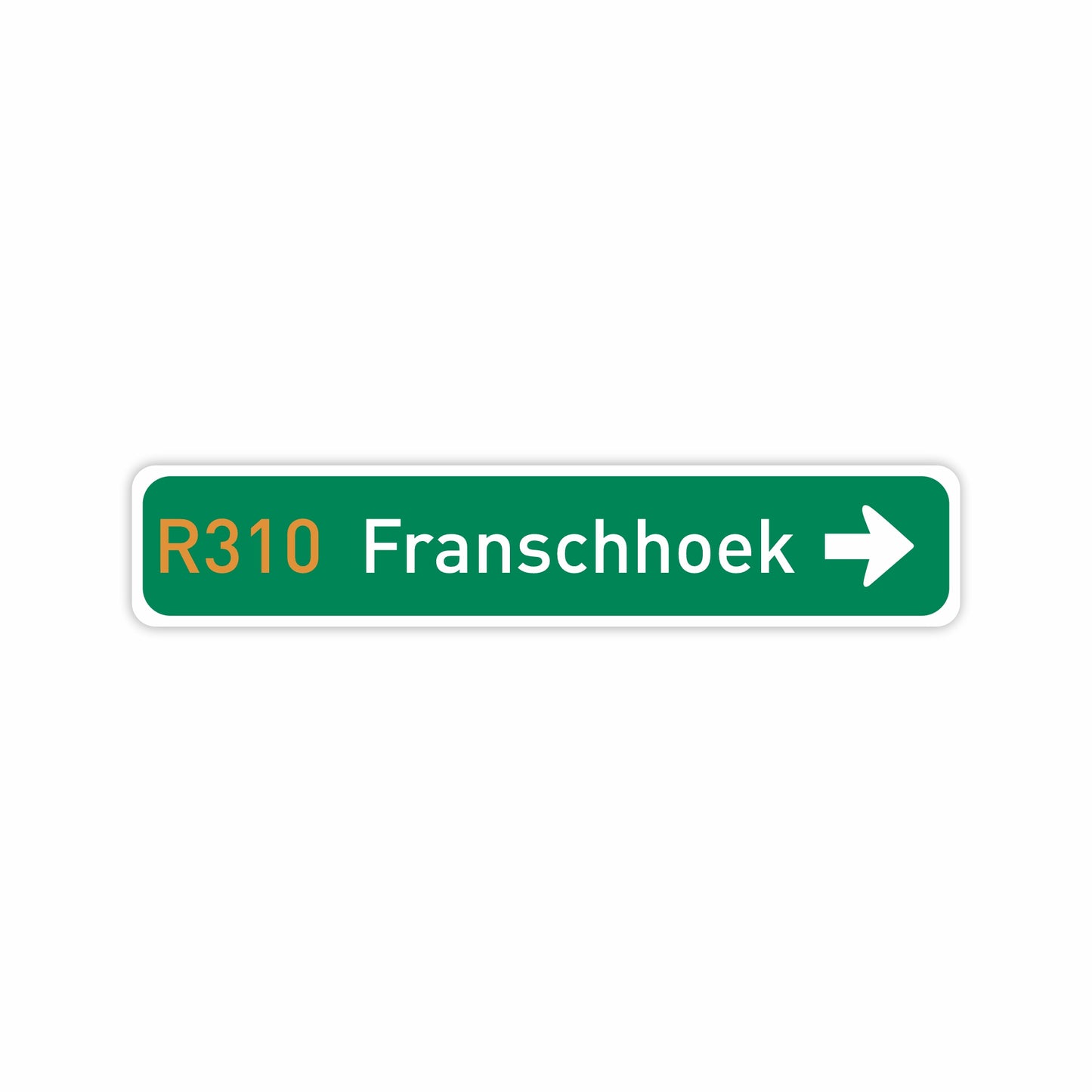 Franschhoek | Direction Fridge Magnet