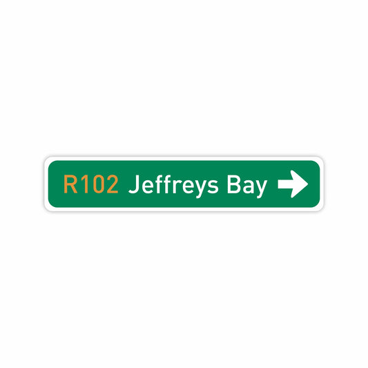Jeffreys Bay | Direction Fridge Magnet