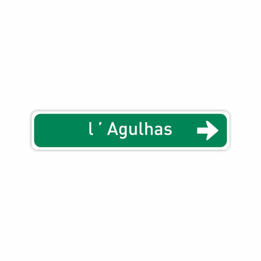 L-Agulhas | Direction Fridge Magnet