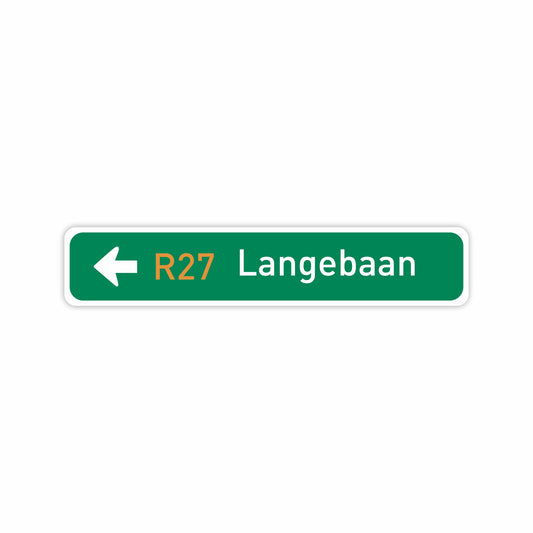 Langebaan | Direction Fridge Magnet