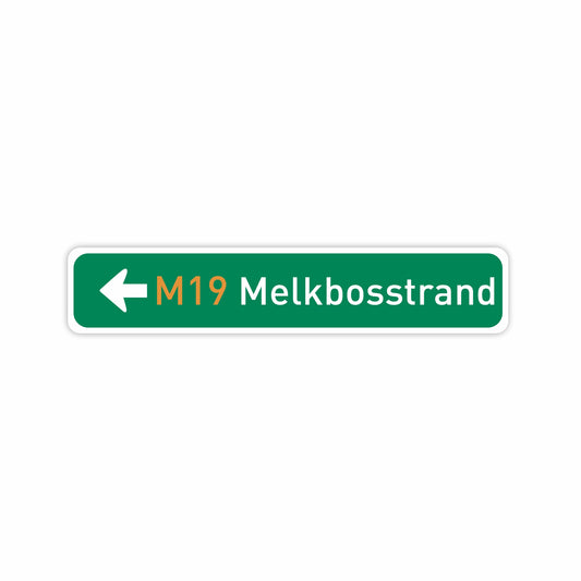 Melkbosstrand | Direction Fridge Magnet