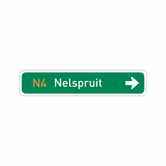 Nelspruit | Direction Fridge Magnet