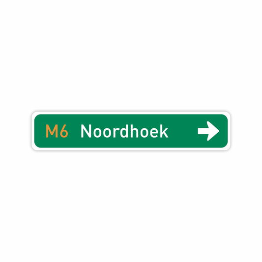 Noordhoek | Direction Fridge Magnet
