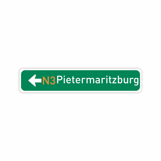 Pietermaritzburg | Direction Fridge Magnet