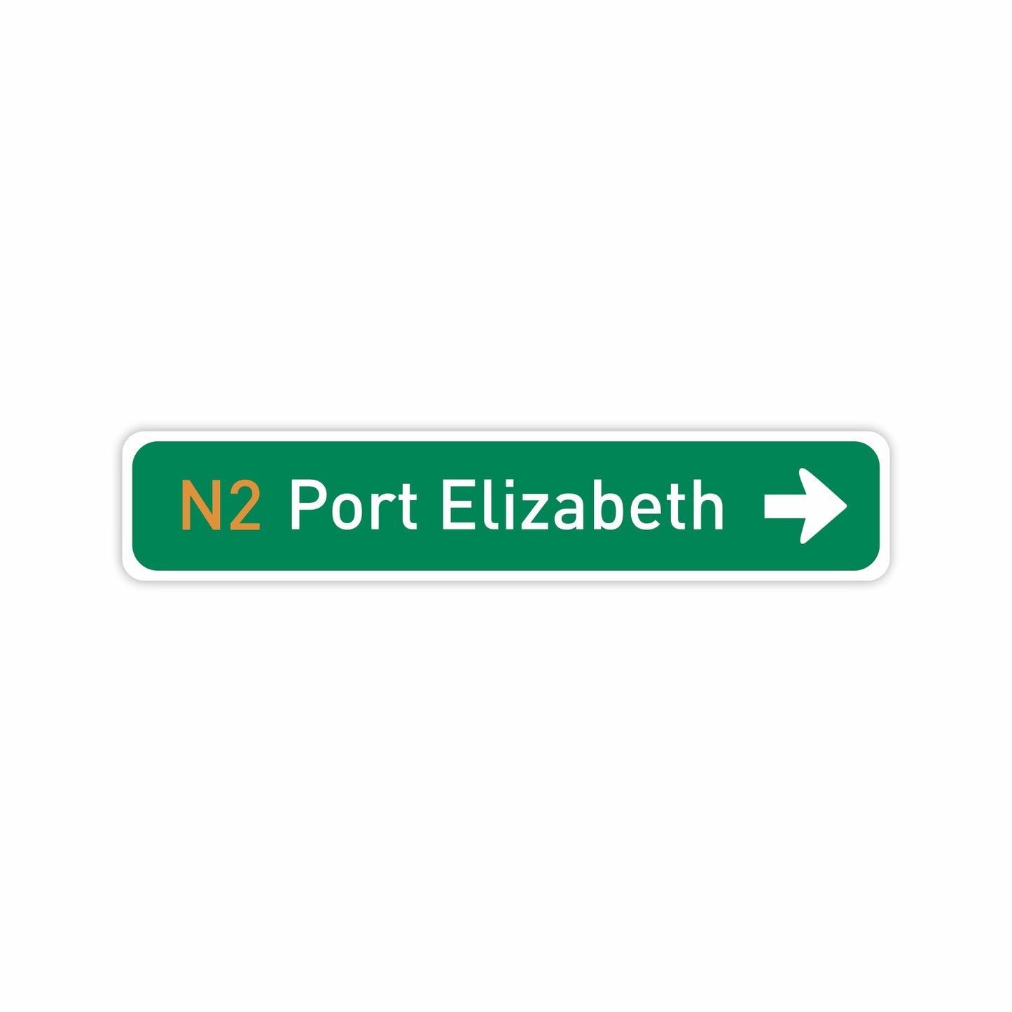 Port Elizabeth | Direction Fridge Magnet