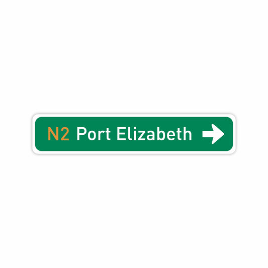 Port Elizabeth | Direction Fridge Magnet