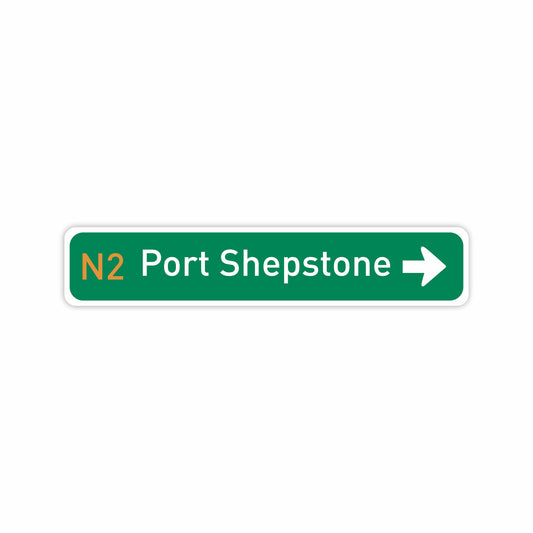 Port Shepstone | Direction Fridge Magnet