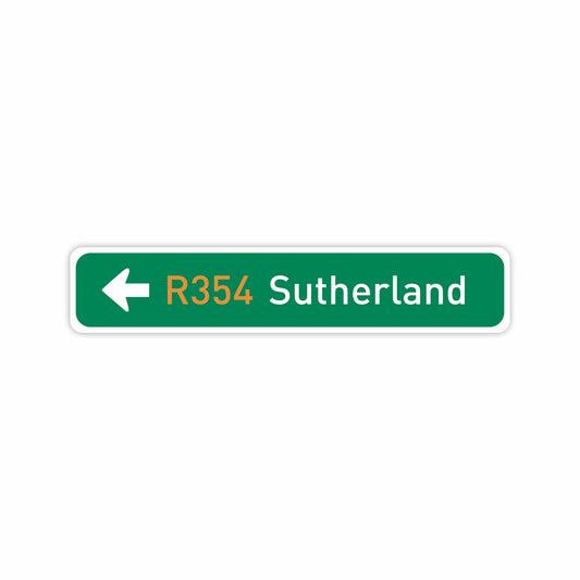 Sutherland | Direction Fridge Magnet