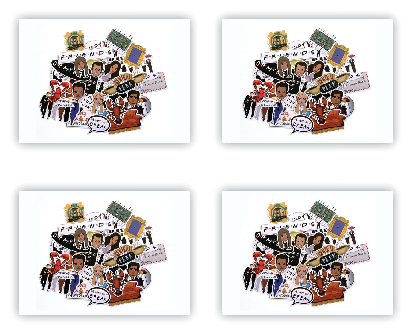 Friends Themed Placemats 10