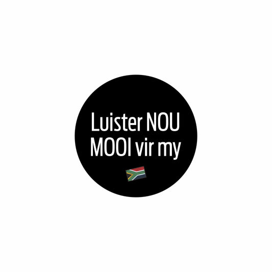 Luister nou Mooi | Coaster Set (x4)