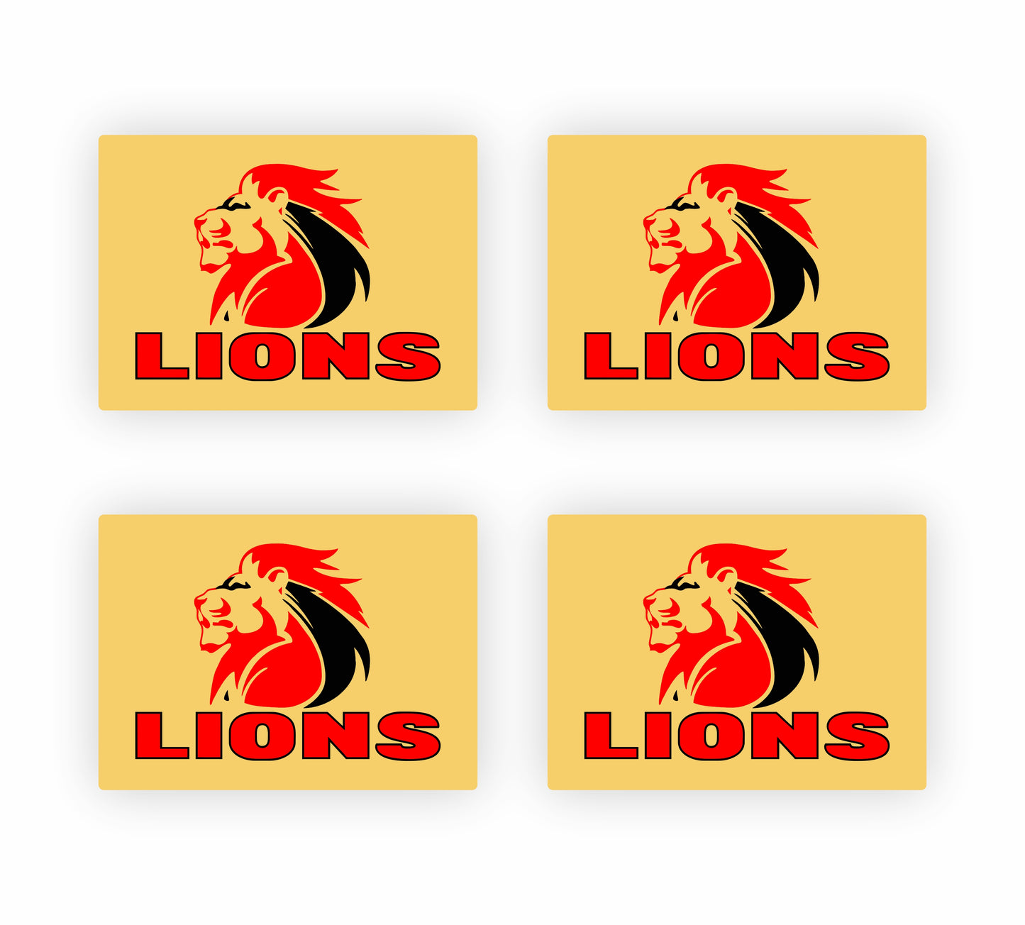 Lions Themed Placemats