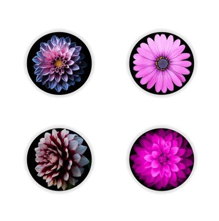 Flower Themed Coaster Set