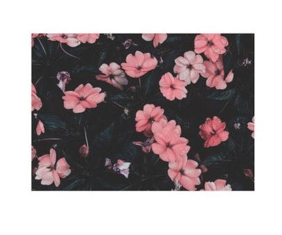 Flatlay Flower Themed