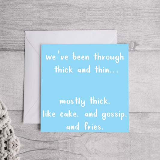 We have been through.. Greeting Card | Envelope Included
