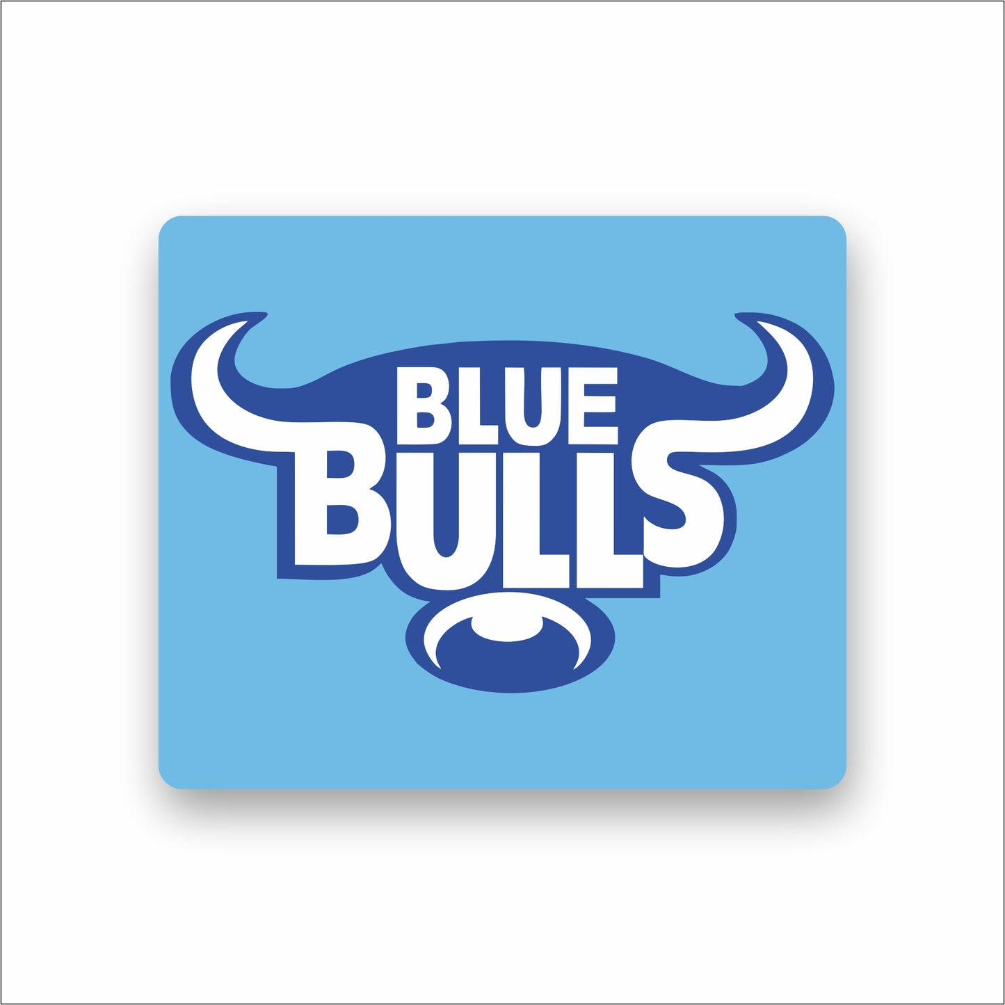 Blue Bulls Mouse Pad