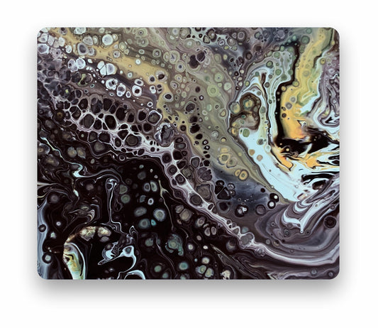 Coloured Paint Mix Mouse Pad