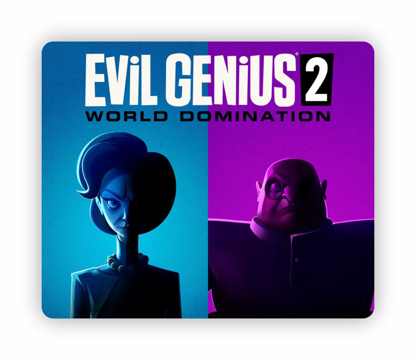 Evil Genius 2 World Domination Mouse Pad