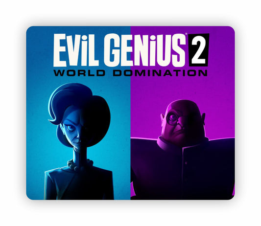 Evil Genius 2 World Domination Mouse Pad