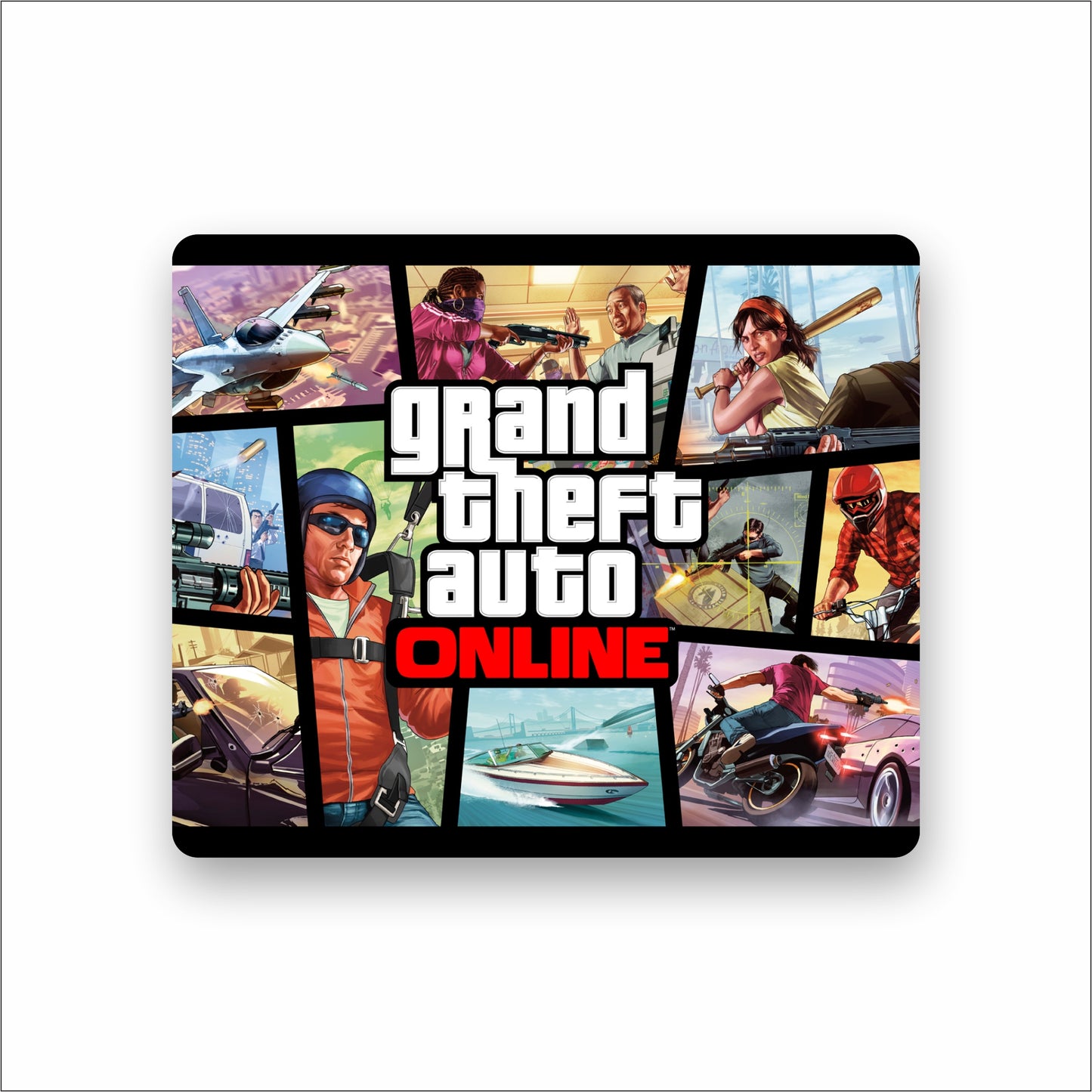 Grand Theft Auto Online Mouse Pad