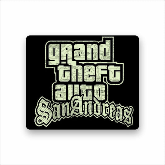 Grand Theft Auto San Andreas Mouse Pad