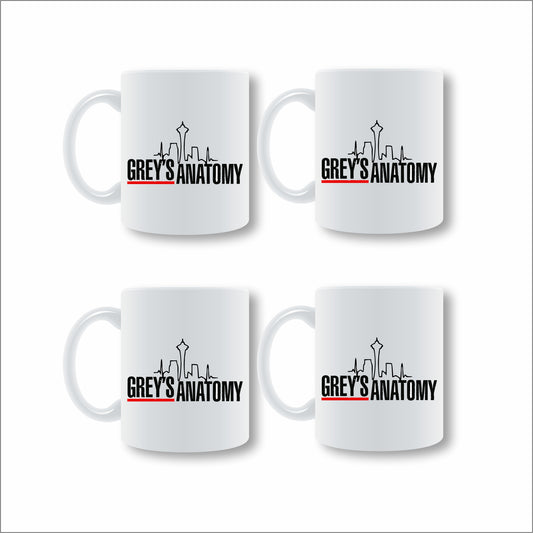 Grey's Anatomy Mug Set