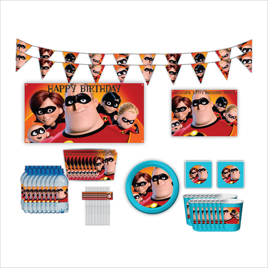 The Incredibles | Party Pack  | Complete Set