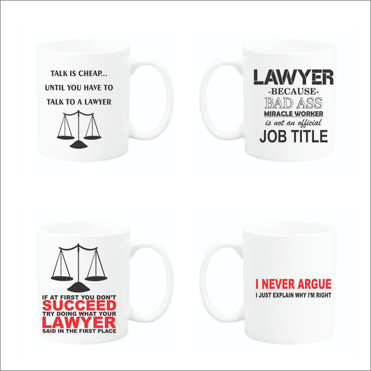Lawyer Mug Set 1