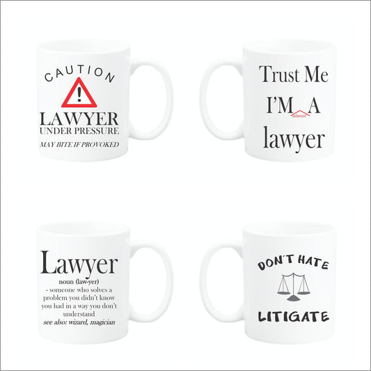 Lawyer Mug Set 3