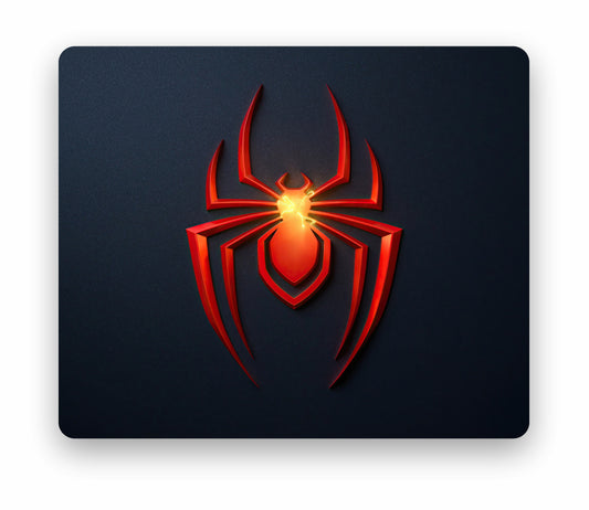 Marvel's Spiderman Miles Morales Badge Themed Mouse Pad