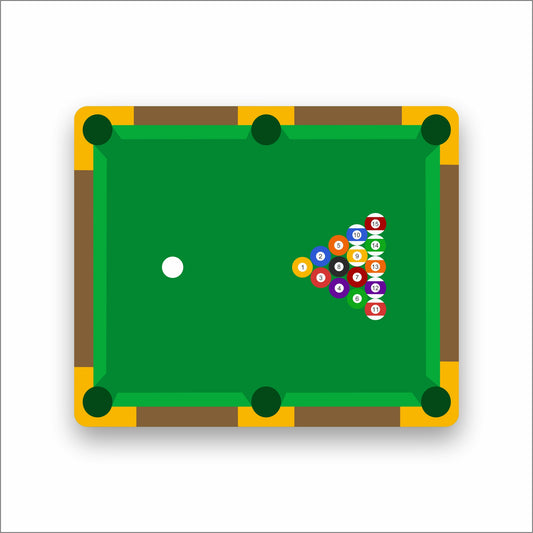 Pool Table Mouse Pad