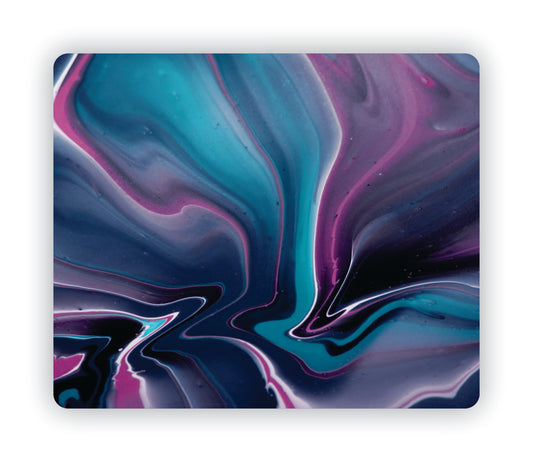 Purple Paint Mix Mouse Pad